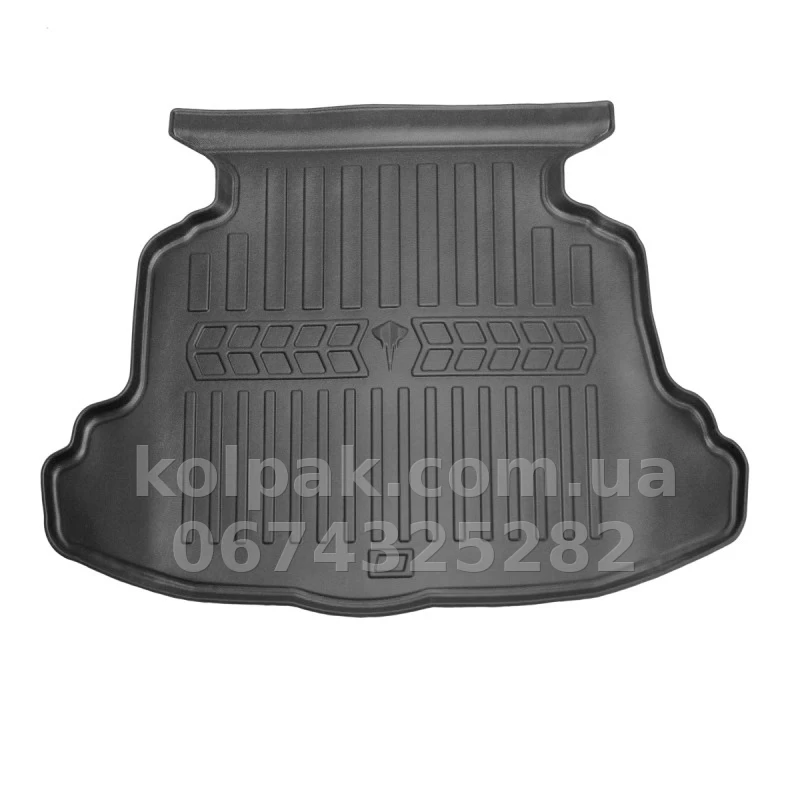 Poliuretanowa mata do bagażnika Toyota Corolla E120 SD 2000-2006 z podwyższonymi rantami, Stingray 6022551 Poliuretanowa mata do bagażnika Toyota Corolla E120 SD 2000-2006 z podwyższonymi rantami, Stingray 6022551 — zdjęcie 1