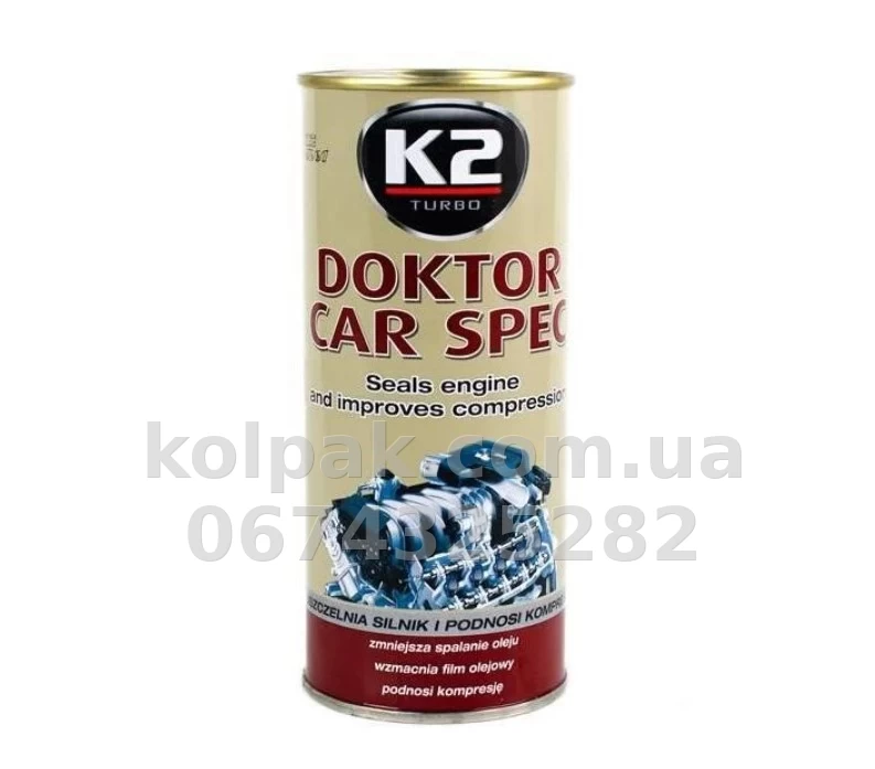 Dodatek do oleju Doctor Car Spec, 443 ml, K2 T350SYNT Dodatek do oleju Doctor Car Spec, 443 ml, K2 T350SYNT — zdjęcie 1