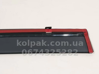 Дефлектори вікон Toyota Camry 40 2006–2012 HAVOC — з хромованою смугою Дефлектори вікон Toyota Camry 40 2006–2012 HAVOC — з хромованою смугою — фото 10
