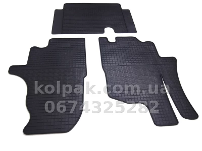 Floor mats for Renault Master 2/Opel Movano 1/Nissan Interstar 1 1998-, 3 pcs, Polytep, 85232 — photo 9