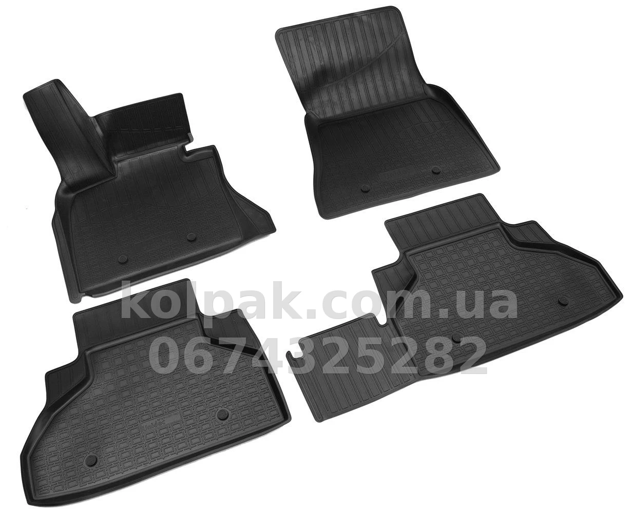 Polyurethane floor mats for BMW X6 F16/F86M 2014-, Norplast, NPA11-C07-760 Polyurethane floor mats for BMW X6 F16/F86M 2014-, Norplast, NPA11-C07-760 β photo 1