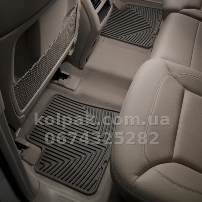 Килимки в салон Mercedes-Benz ML-Class/GL-Class W164 2005-, задні, какао, Weathertech W110CO — фото 2