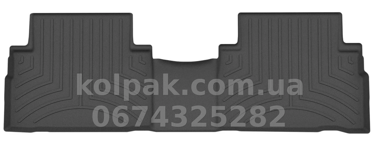 Floor mats for Hyundai Santa Fe 2021-, hybrid, rear, black, Weathertech 4416772 Floor mats for Hyundai Santa Fe 2021-, hybrid, rear, black, Weathertech 4416772 β photo 1