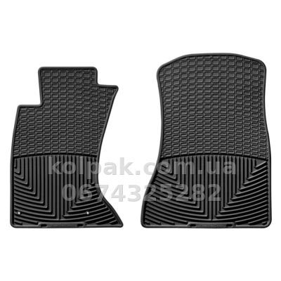 Килимки в салон Lexus IS 2005-2014, AWD, передні, чорні, Weathertech W78