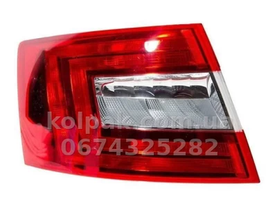 Оригінальний задній лівий ліхтар Skoda Octavia A7 2013-, 5E5945111