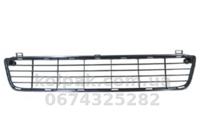 Решітка бампера Toyota Hilux 2005-2015, середня, чорна, AVTM, 531120K050, 187026910 — фото 2