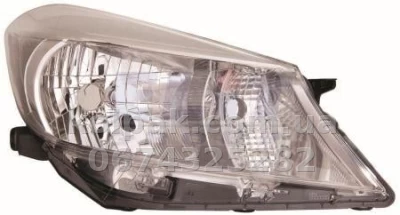 Передня права фара Toyota Yaris 2011-2014, електричне регулювання, без коректора (H4) Depo 212-11T6R-LDEM2 Передня права фара Toyota Yaris 2011-2014, електричне регулювання, без коректора (H4) Depo 212-11T6R-LDEM2
