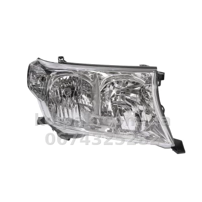 Передня права фара Toyota Land Cruiser 200 2007-2012, із моторчиком, Depo, 212-11M1R-LD-EM Передня права фара Toyota Land Cruiser 200 2007-2012, із моторчиком, Depo, 212-11M1R-LD-EM