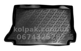 Поліуретановий килимок у багажник Заз Chance HB 2009-, L.Locker 126030201