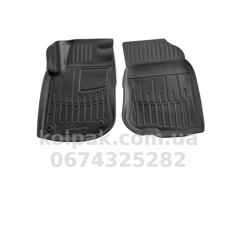 Поліуретанові килимки в салон Peugeot 2008 2013-2019 з бортиком, 2 шт. Stingray 5016232 Поліуретанові килимки в салон Peugeot 2008 2013-2019 з бортиком, 2 шт. Stingray 5016232 — фото 1
