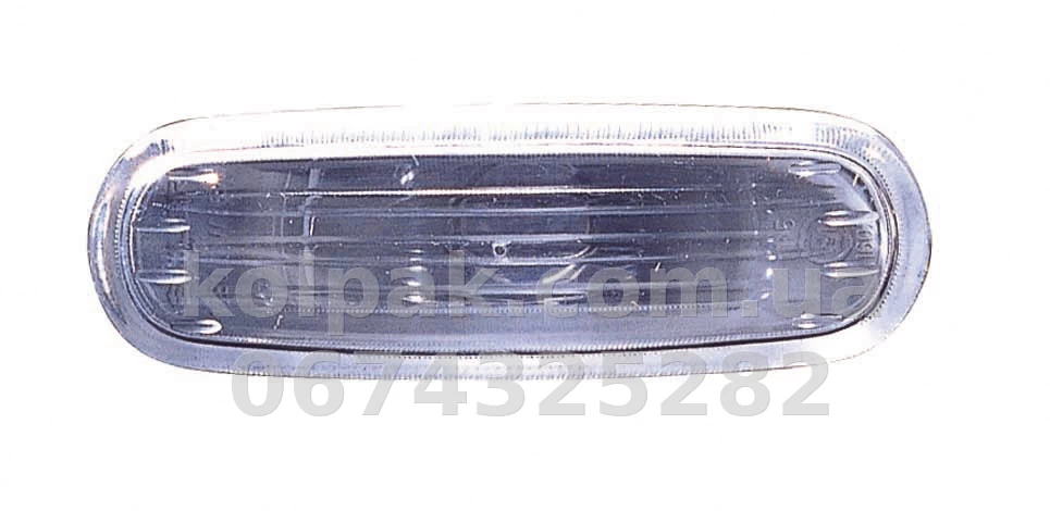 Indicator light Fiat Doblo 2001-2009/Fiorino 2008-2017/Linea 2007-2015, wing-mounted, left/right, white, Depo, 661-1407N-UE Indicator light Fiat Doblo 2001-2009/Fiorino 2008-2017/Linea 2007-2015, wing-mounted, left/right, white, Depo, 661-1407N-UE β photo 1