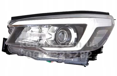 Передня ліва фара Subaru Forester (SK) 2018-2021, електричне регулювання, із коректором, без ламп (LED/WY21W/W5W), Depo, 1201104LMLDEM2 Передня ліва фара Subaru Forester (SK) 2018-2021, електричне регулювання, із коректором, без ламп (LED/WY21W/W5W), Depo, 1201104LMLDEM2