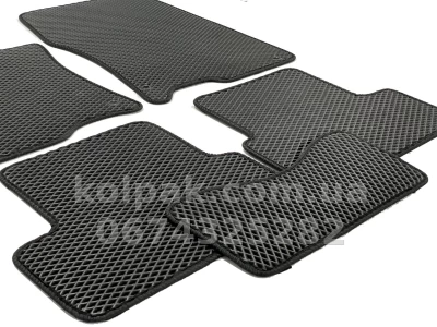 Килимки в салон Honda Accord 2008-2012, EVA, чорні, 5 шт., AVTM BLCEV1192 — фото 5