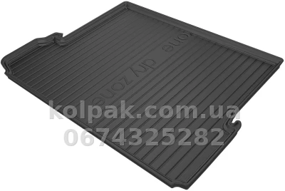 Boot mat for Toyota Land Cruiser Prado J150 2009-2019, 7 seats, 3-zone climate control, folded 3 row, Frogum FG DZ548171 Boot mat for Toyota Land Cruiser Prado J150 2009-2019, 7 seats, 3-zone climate control, folded 3 row, Frogum FG DZ548171 β photo 2