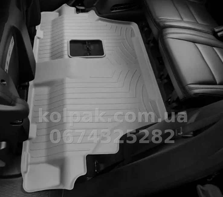 Килимки в салон Mazda CX-90 2024 High Performance, третій ряд, сірі Weathertech 4618135IM Килимки в салон Mazda CX-90 2024 High Performance, третій ряд, сірі Weathertech 4618135IM — фото 1