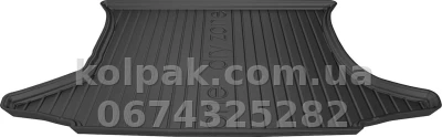 Boot mat for Toyota Verso 2009-2018, without two-level boot floor, Dry-Zone, Frogum FG DZ548645 — photo 2