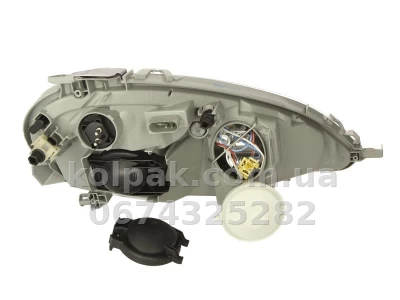 Передня ліва фара Mercedes-Benz A-Class W168 2000-2004, H4/H7, електричне регулювання, Depo, 440-1134L-LD-EM — фото 2
