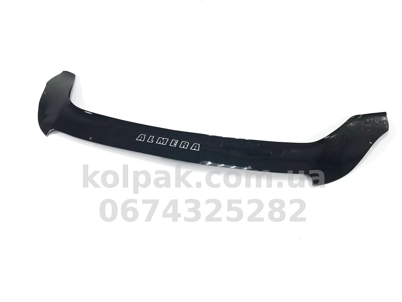 Bonnet deflector for Nissan Almera (G11) 2012- Vip Tuning NS42 Bonnet deflector for Nissan Almera (G11) 2012- Vip Tuning NS42 β photo 1
