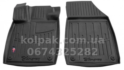 Поліуретанові килимки в салон Citroen C4 Picasso 2 2013-2022/C4 Grand Picasso 2 2013-2022, з бортиком, 2 шт., Stingray, 5003032