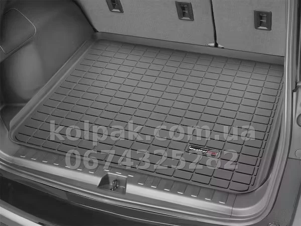 Килимок у багажник Honda Odyssey 2018-, за другим рядом, чорний, WeatherTech 401050 Килимок у багажник Honda Odyssey 2018-, за другим рядом, чорний, WeatherTech 401050 — фото 1