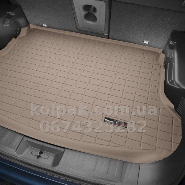 Boot mat for Nissan X-Trail/Rogue 2014-2018, 5 seats, beige, WeatherTech 41691 Boot mat for Nissan X-Trail/Rogue 2014-2018, 5 seats, beige, WeatherTech 41691 β photo 1
