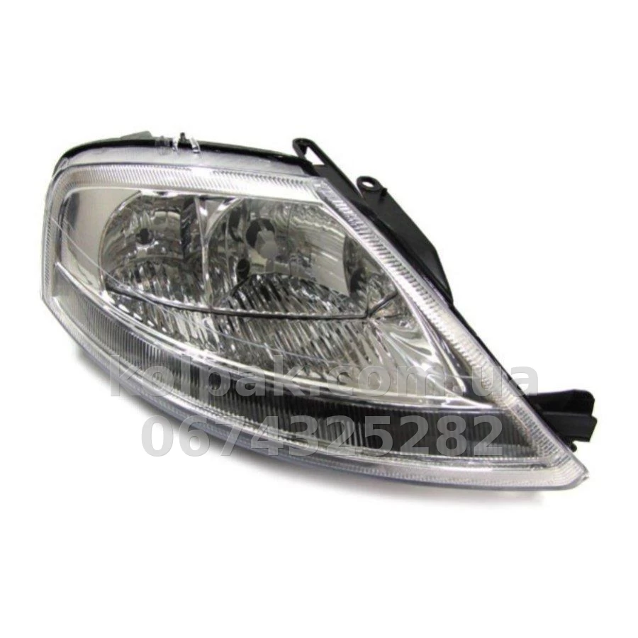 Front right headlight Citroen C3 2002-2009, H7/H1, electric adjustment, Depo, 552-1117R-LD-EM Front right headlight Citroen C3 2002-2009, H7/H1, electric adjustment, Depo, 552-1117R-LD-EM β photo 1