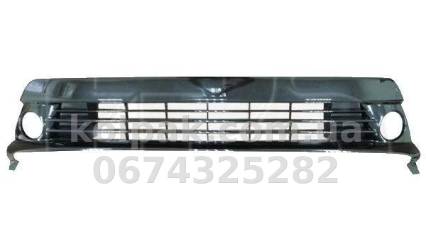 Решітка бампера Toyota Prius 2012-2015 з отвором для протитуманної фари, глянець, AVTM, 5310247020, 7016 910 Решітка бампера Toyota Prius 2012-2015 з отвором для протитуманної фари, глянець, AVTM, 5310247020, 7016 910 — фото 1