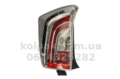 Задній лівий ліхтар Toyota Prius 2012-2015, без ламп (WY21W/W21W*2/LED*8/LED*16) Depo 212-19X9L3LD-UE