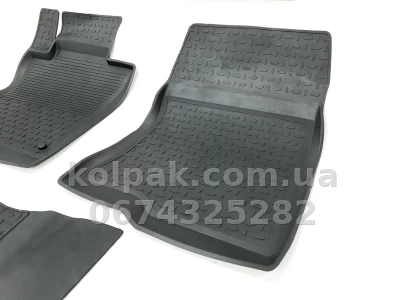 Floor mats for Honda Accord 2008-2012, Rubber, 5 pcs, Seintex, 86251 — photo 4