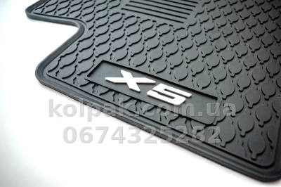 Килимки BMW X5 F15 2013–2018 з логотипом HAVOC Originals — фото 3