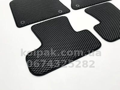 Килимки в салон Audi Q5 2008-2016, EVA, чорні, 5 шт., AVTM BLCEV1032 — фото 6