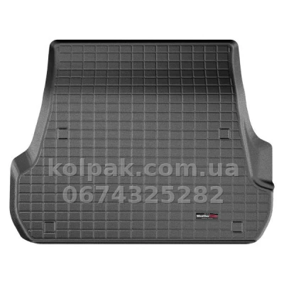 Boot mat for Toyota Land Cruiser 200 2020-, 5 seats, black, WeatherTech 401183 — photo 2
