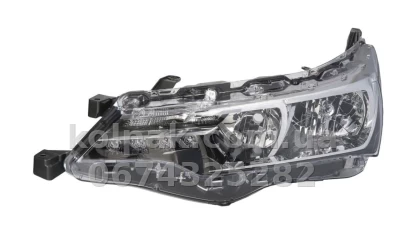 Передня ліва фара Toyota Corolla E18 2016-2019, EUR, електричне регулювання, із коректором, без ламп (HB3/H11/WY2), Depo, 21211BNLMLDEM2 Передня ліва фара Toyota Corolla E18 2016-2019, EUR, електричне регулювання, із коректором, без ламп (HB3/H11/WY2), Depo, 21211BNLMLDEM2