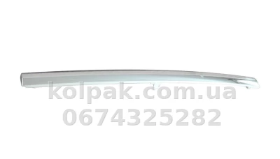 Правий молдинг решітки радіатора Honda Accord 9 2013-2015, EUR/USA, верхній, хромований, AVTM, 183029992 Правий молдинг решітки радіатора Honda Accord 9 2013-2015, EUR/USA, верхній, хромований, AVTM, 183029992