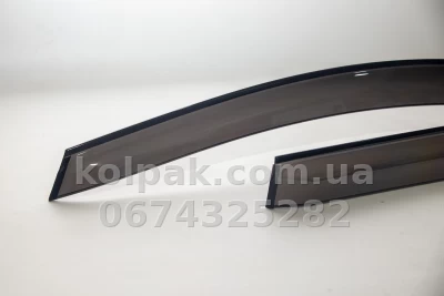 Дефлектори HAVOC Toyota Land Cruiser Prado 250 2024–2026 | вітровики на скотчі MTLC2502024 — фото 2
