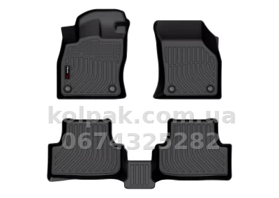 Всепогодні килимки в салон Volkswagen Golf MK7 2015–2021 HAVOC™ Maximum Coverage Всепогодні килимки в салон Volkswagen Golf MK7 2015–2021 HAVOC™ Maximum Coverage — фото 4
