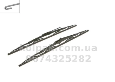 Комплект каркасних щіток склоочисника BOSCH Twin 600/600 мм Bosch 3397118309 Комплект каркасних щіток склоочисника BOSCH Twin 600/600 мм Bosch 3397118309 — фото 3