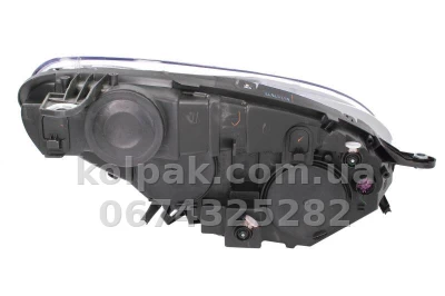 Front right headlight Fiat Doblo 2010-2015/Opel Combo 2012-, H7+H1, electric adjustment, with levelling motor, Depo, 661-1163LMLD-EM — photo 2