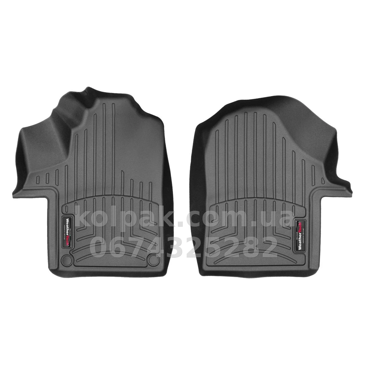 Килимки в салон Mercedes-Benz Vito 2014-, АКП Е5, з бортиком, передні, чорні, Weathertech 448731 Килимки в салон Mercedes-Benz Vito 2014-, АКП Е5, з бортиком, передні, чорні, Weathertech 448731 — фото 1