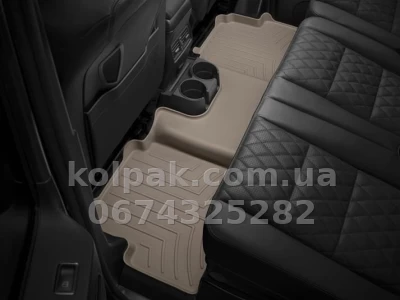 Floor mats for Lexus GX 2009-, rear, beige, Weathertech 452862IM — photo 2