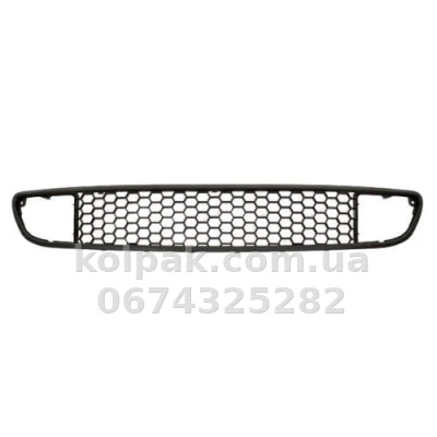 Решітка бампера Fiat Punto 3 Grande Punto 2011-2018, чорна, AVTM, 735548595, 182607911