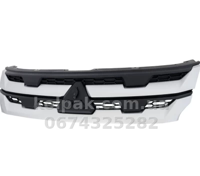 Решітка радіатора Mitsubishi ASX/Mitsubishi Outlander Sport 2019-, чорна/сіра, AVTM, 184836990