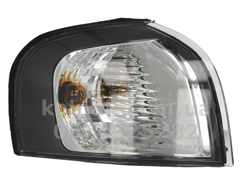 Передній правий покажчик повороту Volvo S80 1998-2006, із лампами Depo 773-1514R-AE2 Передній правий покажчик повороту Volvo S80 1998-2006, із лампами Depo 773-1514R-AE2 — фото 1