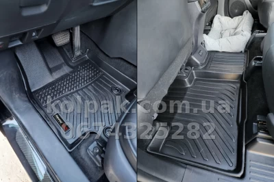 Всепогодні килимки в салон Toyota Highlander 2020–2025 HAVOC™ Maximum Coverage — фото 4