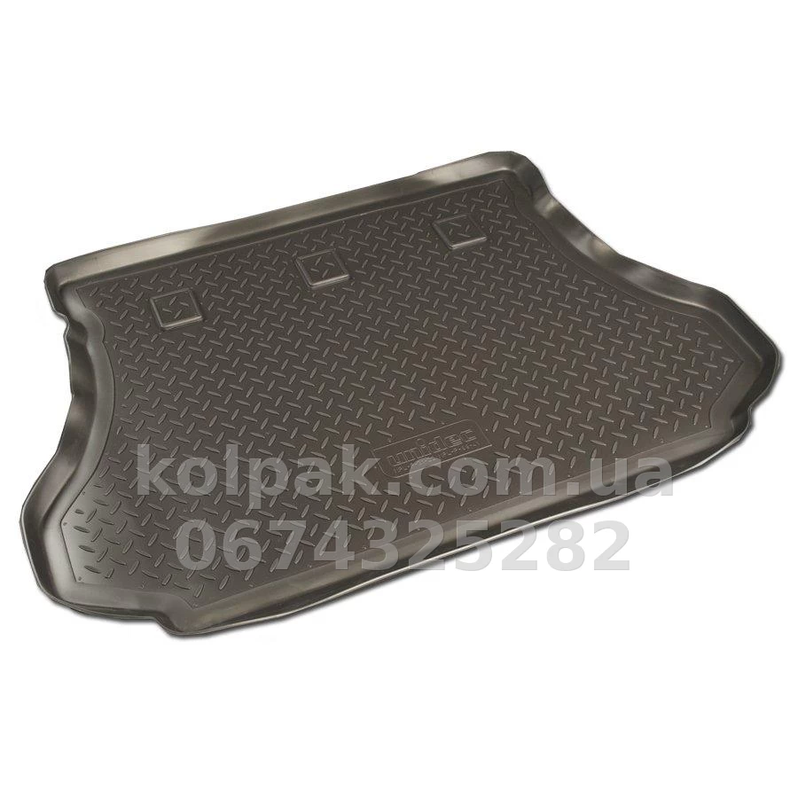 Polyurethane boot mat for Fiat Linea SD 2007-, Norplast NPL-P-21-30 Polyurethane boot mat for Fiat Linea SD 2007-, Norplast NPL-P-21-30 β photo 1