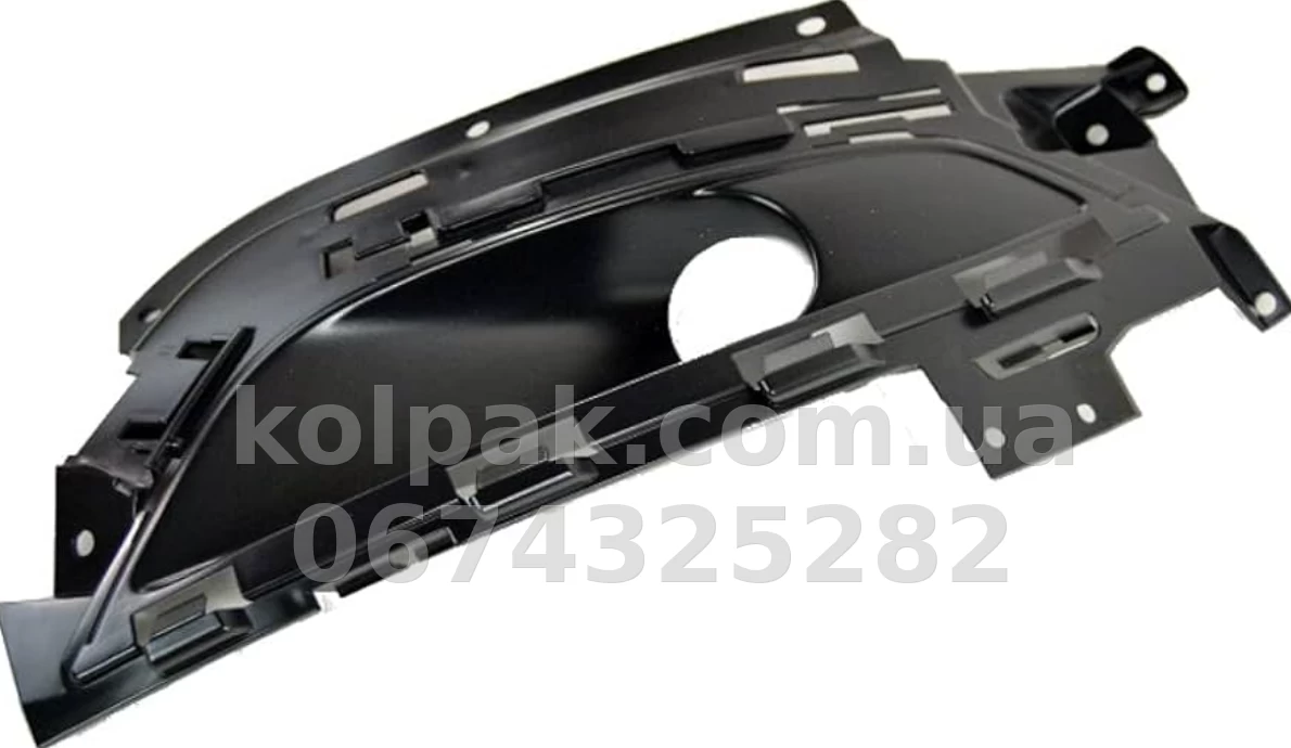 Kratka zderzaka prawa Chrysler 200 2014-2016, zewnętrzna, czarny mat, AVTM, 68228872AC, 181803924 Kratka zderzaka prawa Chrysler 200 2014-2016, zewnętrzna, czarny mat, AVTM, 68228872AC, 181803924 — zdjęcie 1