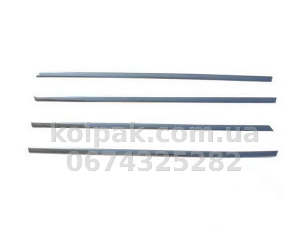 Chrome radiator grille trims (2 pcs) Volkswagen Polo HB 2009-, OmsaLine, 7513081 Chrome radiator grille trims (2 pcs) Volkswagen Polo HB 2009-, OmsaLine, 7513081 β photo 1