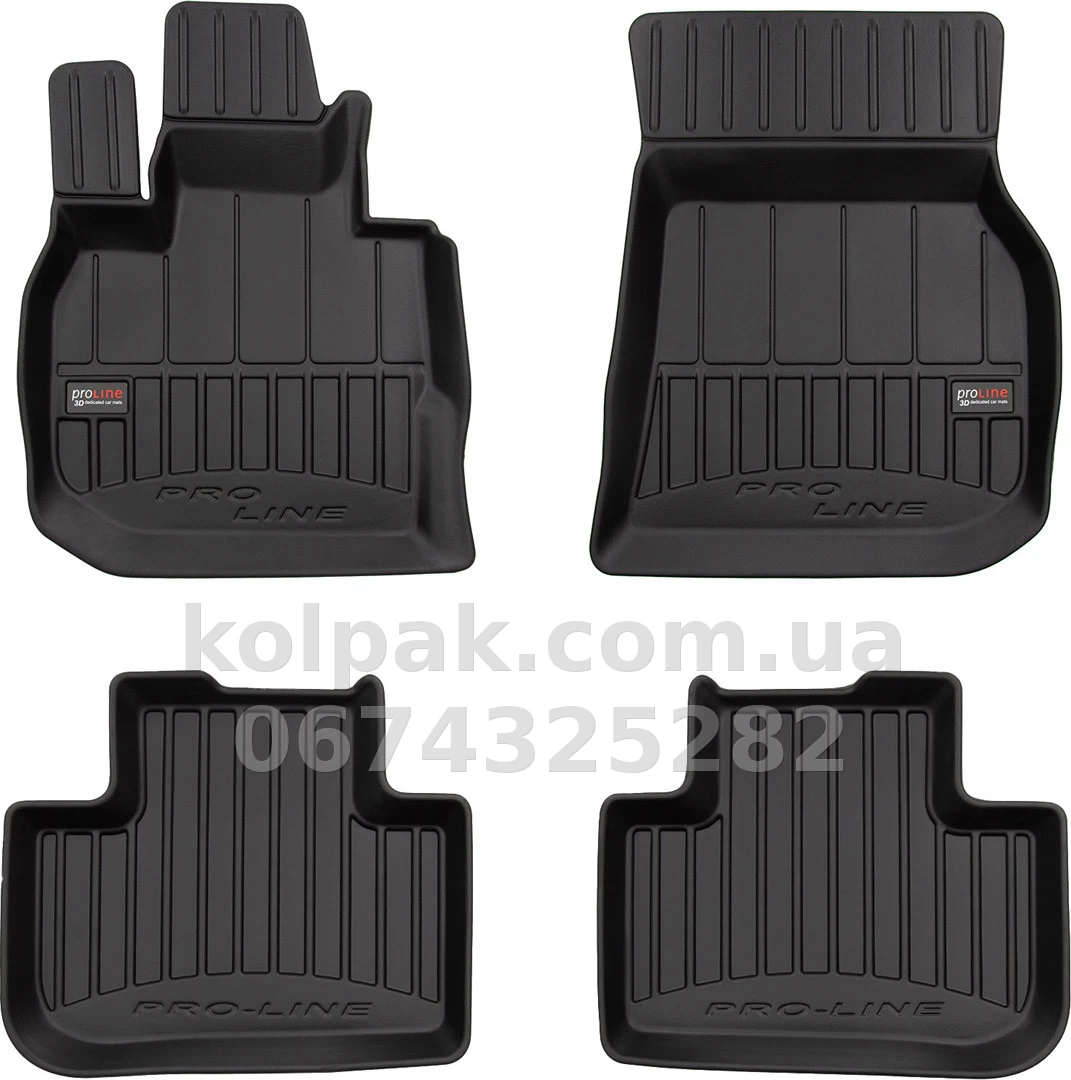 Floor mats for BMW X3 G01 2017-/X4 G02 2018-/iX3 G08 2018-, Proline 3D, Frogum, FG 3D425118 Floor mats for BMW X3 G01 2017-/X4 G02 2018-/iX3 G08 2018-, Proline 3D, Frogum, FG 3D425118 β photo 1