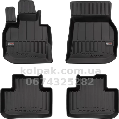 Килимки в салон BMW X3 G01 2017-/X4 G02 2018-/iX3 G08 2018-, Proline 3D, Frogum, FG 3D425118