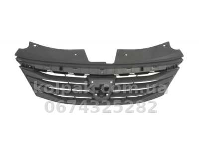 Решітка радіатора Dacia Logan 2009-2013, AVTM, 185611990